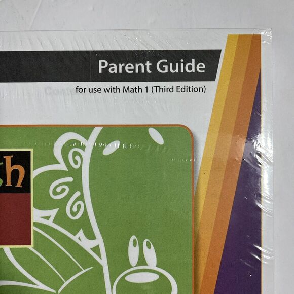 BJU Press Bob Jones Homeschool Curriculum Math 1 Parent Guide Third Edition - Picture 3 of 8